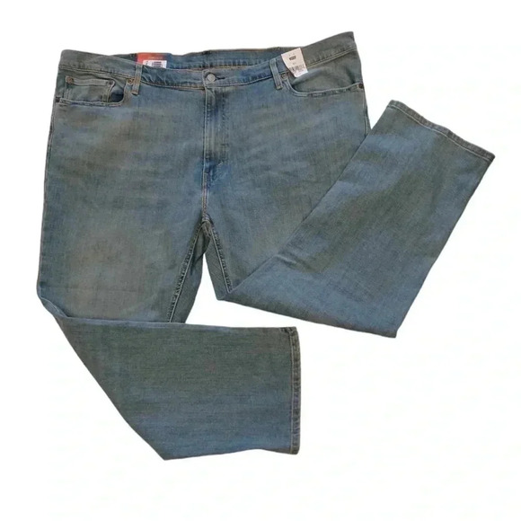 Levi’s 541 Athletic Tapered Light Wash Denim  Jeans Size 48 - Picture 1 of 8